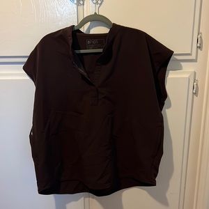 Figs Women's Top in Dark Brown
